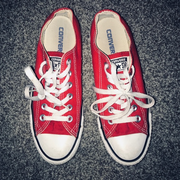 Converse Shoes - Red converse